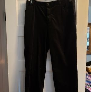 Gorgeous Ralph Lauren black velvet pants